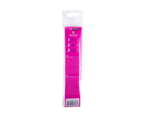 Изображение 4 Nail file with wooden base Staleks Pro papmAm Mix 180/240 grit, 3 pcs