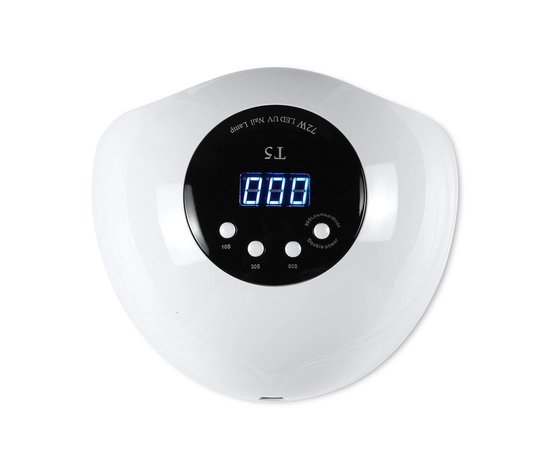 Изображение 6 UV/LED лампа T5 для сушки гель лака и геля LED c дисплеем 72 Вт. Белый