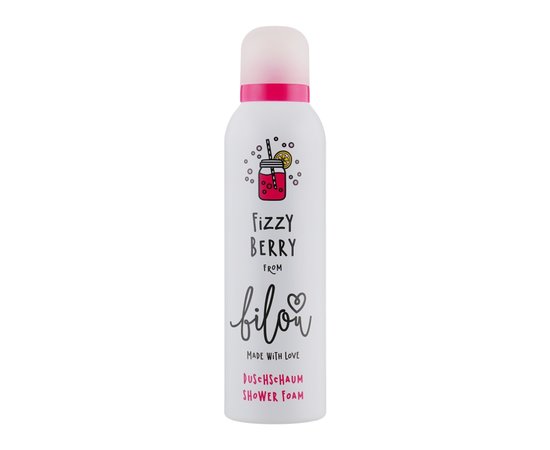 Изображение  Пенка для душа Bilou Fizzy Berry ягоды и лимон, 200 мл