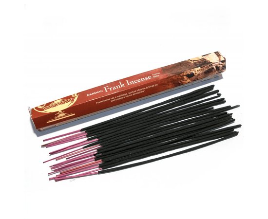 Зображення  Аромапалички шестикутник Darshan Frank Incense, 20 шт