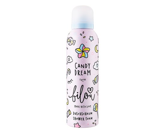 Изображение  Пенка для душа Bilou Candy Dream фруктовый аромат, 200 мл