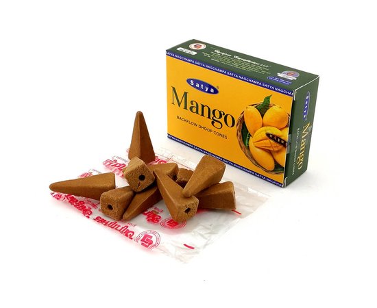 Изображение  Aromatic cones Satya Mango, 10 pcs