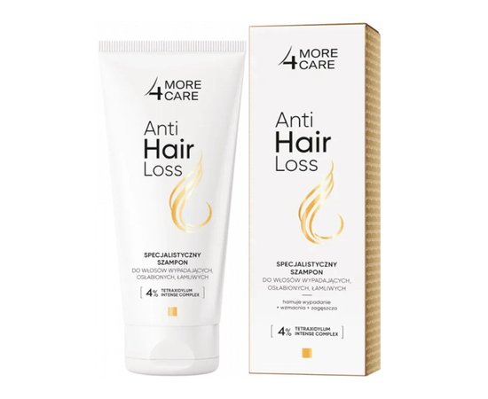 Изображение  More4Care Anti Hair Loss Shampoo, 200 ml