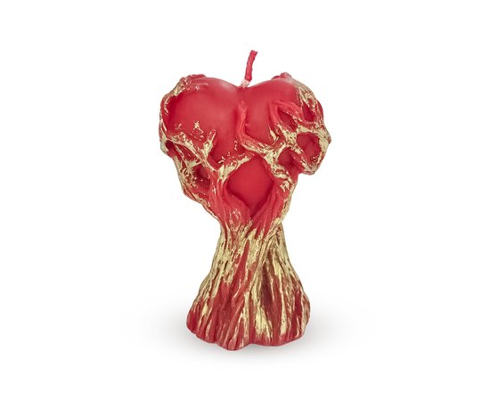 Изображение  Beeswax decorative candle "Love Tree", 11 cm