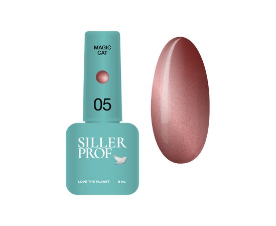 Изображение  Nail gel polish Siller Magic Cat №05, 8 ml, Volume (ml, g): 8, Color: 5