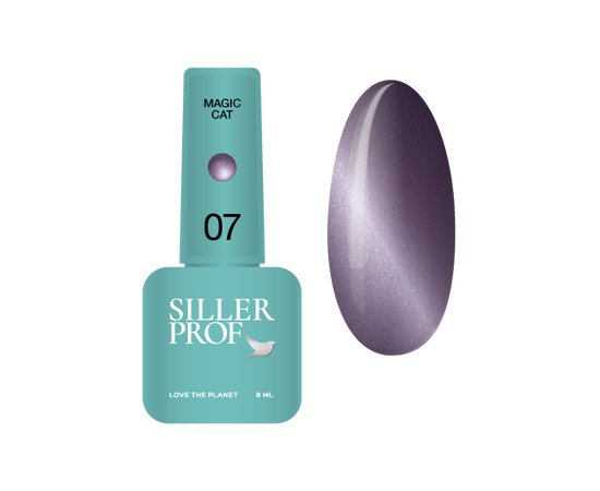 Изображение  Nail gel polish Siller Magic Cat №07, 8 ml, Volume (ml, g): 8, Color: 7