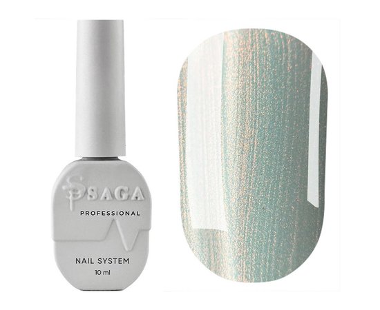 Изображение  Saga Silk Cat gel polish №04 (beige pearl), 10 ml, Volume (ml, g): 10, Color: 4