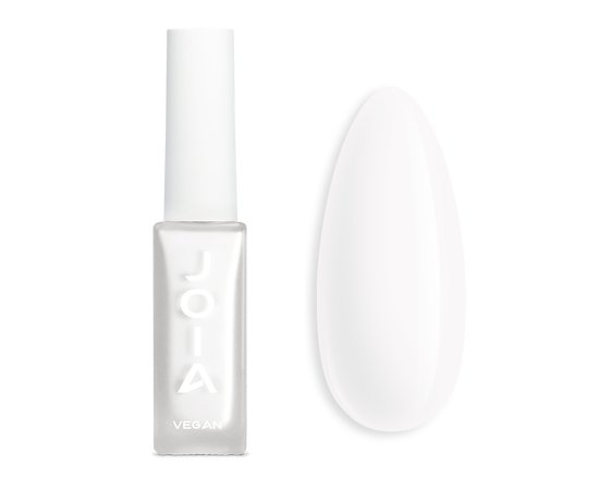 Зображення  Лак для нігтів Nail Care Polish 4in1 JOIA vegan №01 Ideal white, 8 мл, Об'єм (мл, г): 8, Колір: 01