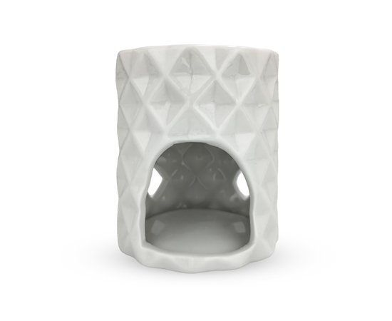 Изображение  Ceramic aromalamp "Tower", white