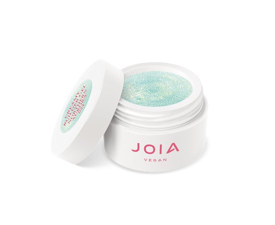 Изображение  Моделирующий гель Creamy Builder Gel JOIA vegan №024 Northern Aurora, 15 мл, Объем (мл, г): 15, Цвет: Northern Aurora, Цвет: Бирюзовый