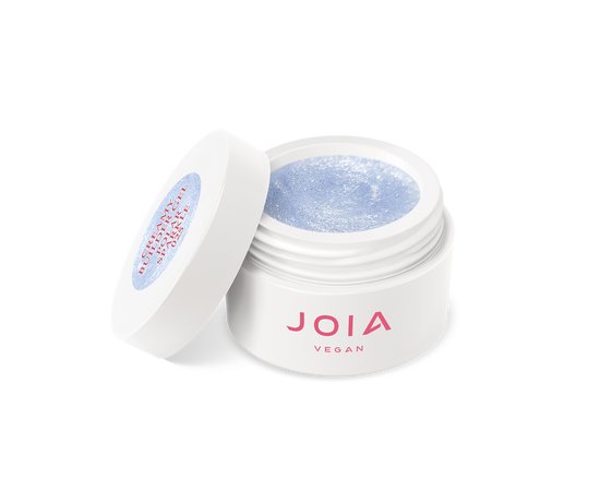 Изображение  Creamy Builder Gel JOIA vegan No.025 Polar Sparkle, 15 ml, Volume (ml, g): 15, Color: Polar Sparkle, Color: Blue