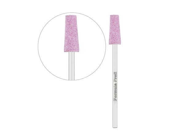 Изображение  Corundum cutter Formula Profi K-Pro-02 truncated cone pink