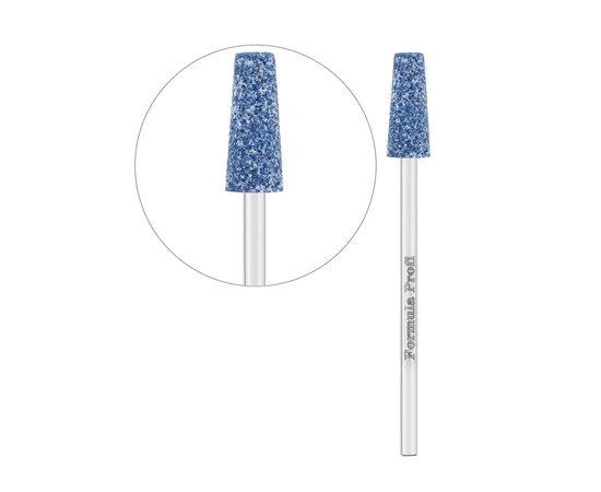 Изображение  Corundum cutter Formula Profi K-Pro-04 truncated cone blue