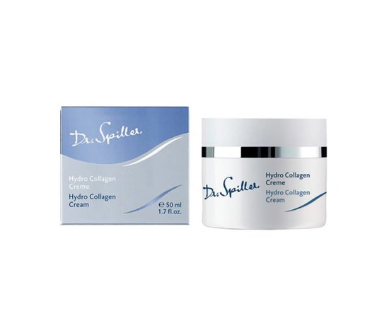 Изображение  Moisturizing face cream with collagen Dr.Spiller Hydro Collagen Cream, 50 ml