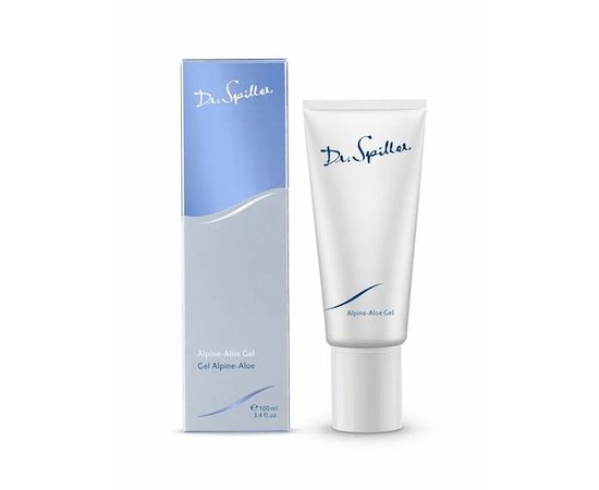 Изображение  Moisturizing gel for sensitive facial skin Dr.Spiller Alpine-Aloe Gel, 100 ml