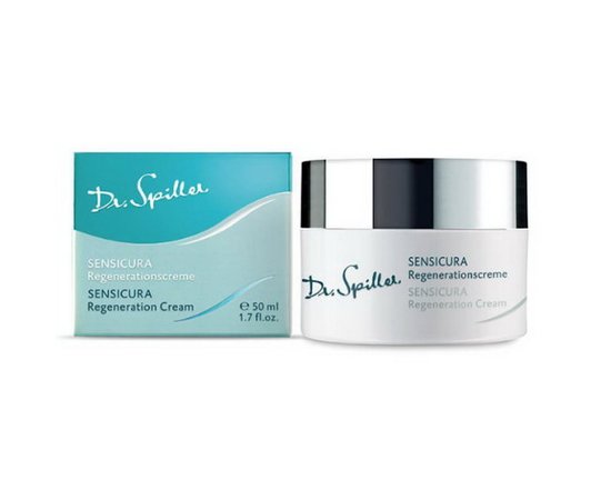 Изображение  Regenerating cream for sensitive facial skin Dr.Spiller Sensicura Regeneration Cream, 50 ml