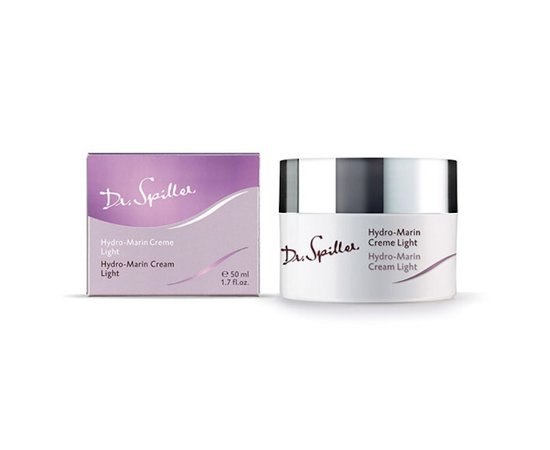 Изображение  Light face cream with algae extract Dr.Spiller Hydro-Marin Cream Light, 50 ml