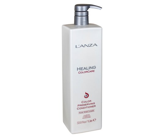 Изображение  Nourishing conditioner for colored hair LʼANZA Healing ColorCare Color-Preserving Conditioner, 1000 ml