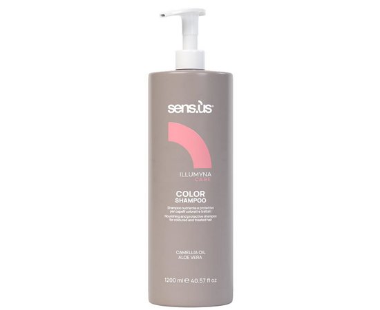 Изображение  Защитный шампунь для окрашенных волос Sens.ùs Illumyna Color Shampoo, 1200 мл, Объем (мл, г): 1200