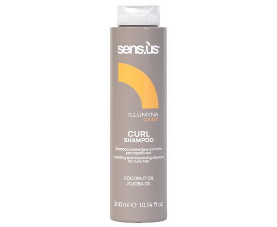 Изображение  Sens.ùs Illumyna Curl Shampoo, 300 ml, Volume (ml, g): 300