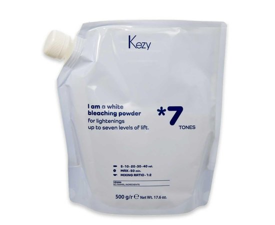 Изображение  White bleaching powder up to 7 tons Kezy White Bleaching Powder, 500 ml