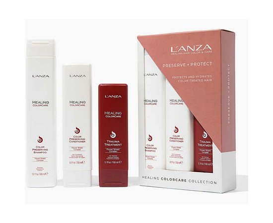 Изображение  Подарочный набор LʼANZA Healing ColorCare Holiday Trio Box