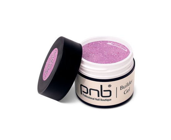 Зображення  Моделюючий гель PNB Builder Gel 22 Sparkle Blush, 5 мл, Об'єм (мл, г): 5, Колір: 022