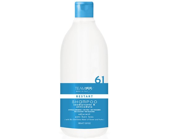 Изображение  Shampoo against hair loss Team 155 Restart Shampoo Anti Hairloss 61, 1000 ml, Volume (ml, g): 1000