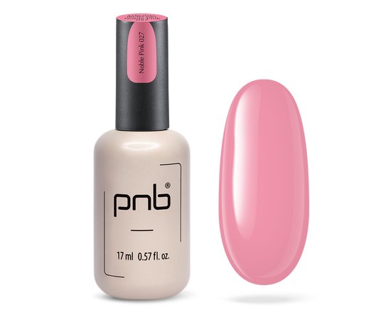 Изображение  Конструирующий гель PNB Sculpting Strong Iron Gel 027 Pink Noble, 17 мл, Объем (мл, г): 17, Цвет: 027