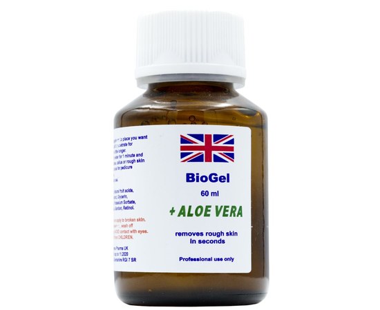 Зображення  Bio Gel + Aloe Vera для манікюру і педикюру 60 мл