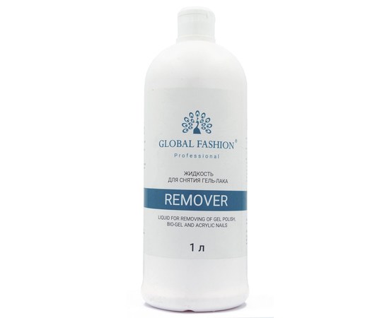 Изображение  Gel polish remover Global Fashion Remover 1000 ml