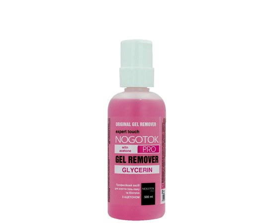 Изображение  Gel polish remover Nogotok Pro Gel Remover 500 ml, with pump