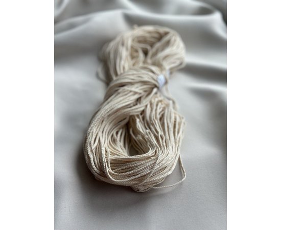 Изображение 2 Фитиль хлопчатобумажный косичка 2 мм, 1 м