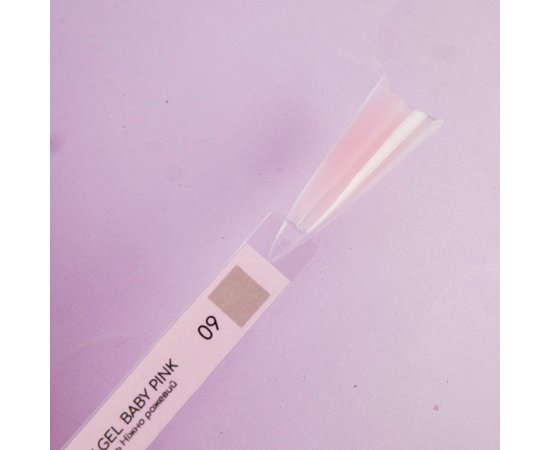 Изображение 2 Полигель для ногтей Nails Molekula Poly Gel №09 Baby Pink нежно розовый, 15 мл, Объем (мл, г): 15, Вариант: 09