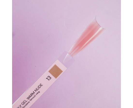Изображение 2 Полигель для ногтей Nails Molekula Poly gel №13 Warm Nude теплый нюд, 30 мл, Объем (мл, г): 30, Вариант: 13