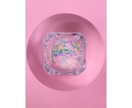 Изображение 4 Комплект блесток для декора ногтей LUNAMoon Broken Glass, 6 шт