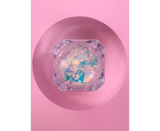 Изображение 9 Комплект блесток для декора ногтей LUNAMoon Broken Glass, 6 шт
