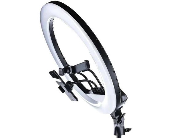 Изображение 3 Кольцевая LED лампа RL-18 на 55Вт. (Диаметр - 45см.) - штатив 210 см. + 3 шт. держателя + пульт + сумка-чехол