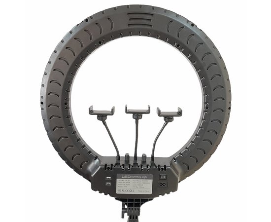 Изображение 6 Кольцевая LED лампа RL-21 на 65Вт. (54 см.), со штативом, 3 креплениями, пульт, сумка