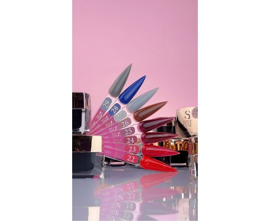 Зображення 3 Рідкий гель моделюючий для нігтів Steffani Light Acryl Gel №23, 30 мл, Об'єм (мл, г): 30, Варіант: 23