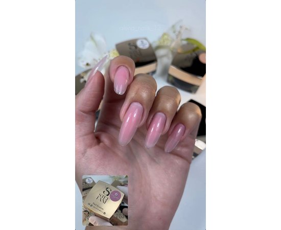 Изображение 2 Liquid modelling gel for nails Steffani Light Acryl Gel No.06, 30 ml, Volume (ml, g): 30, Options: 6