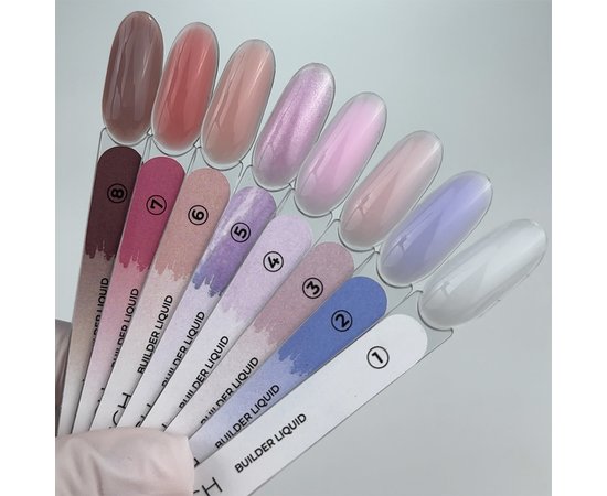 Изображение 5 Гель для наращивания Touch Builder Liquid Gel 03 бежево-розовый, 15 мл, Объем (мл, г): 15, Вариант: 03