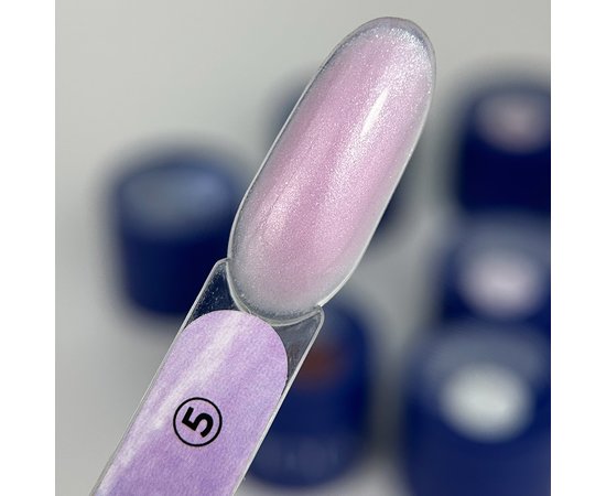 Изображение 3 Гель для наращивания Touch Builder Liquid Gel 05 лиловый, с шимером 15 мл, Объем (мл, г): 15, Вариант: 05