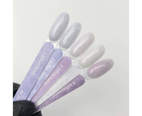 Изображение 3 Гель для наращивания с шимером Touch Builder Gel Shine Bright 03 светло-розовый, 15 мл, Объем (мл, г): 15, Вариант: 03