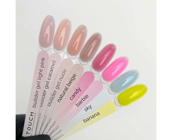 Изображение 3 Гель для наращивания Touch Builder Gel Nude, 30 мл, Объем (мл, г): 30, Вариант: Nude