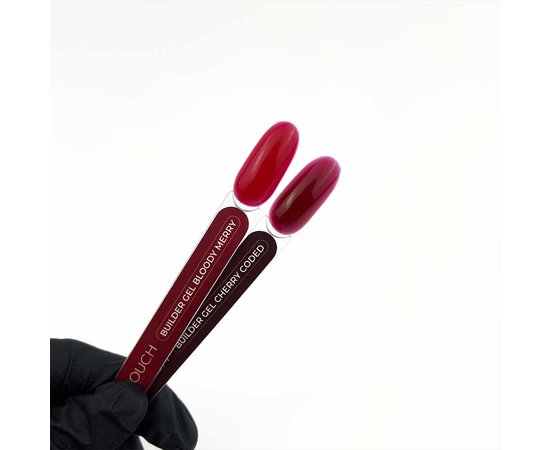 Изображение 3 Гель для наращивания ногтей Touch Builder Gel Cherry Coded, 15 мл, Объем (мл, г): 15, Вариант: Cherry coded