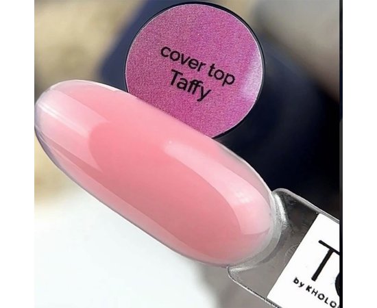 Изображение 2 Топ без липкого слоя Touch Top Cover Taffy светло-розовый, 13 мл, Объем (мл, г): 13, Вариант: Taffy