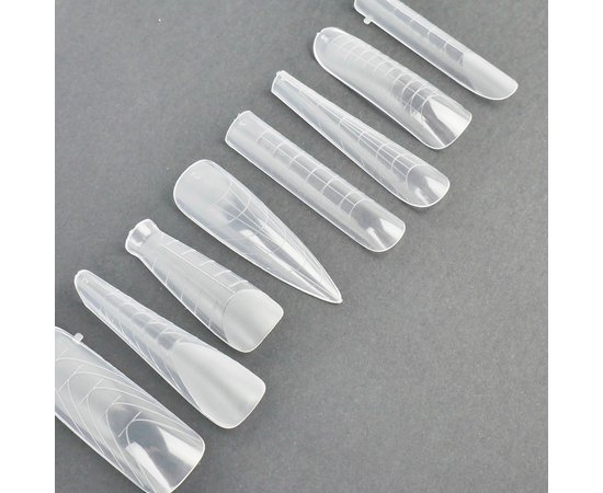 Изображение 2 Верхние формы+молды Touch Nail Forms Mix 8 in 1+Mold, 288 шт