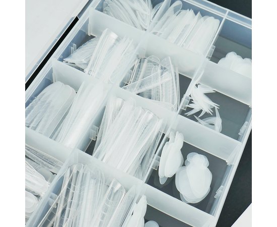 Изображение 3 Верхние формы+молды Touch Nail Forms Mix 8 in 1+Mold, 288 шт