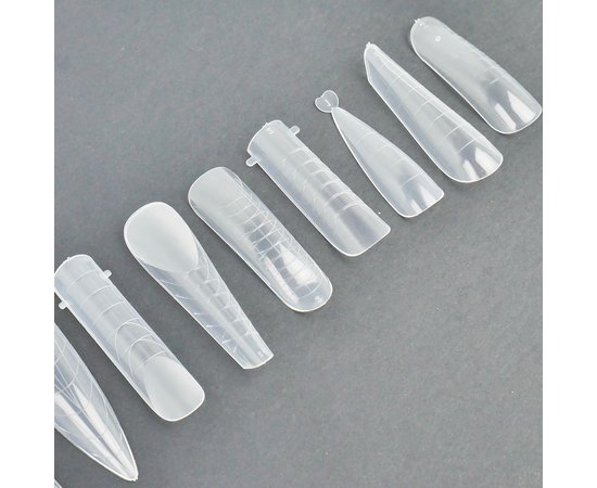 Изображение 2 Верхние формы+молды Touch Nail Forms Mix 12 in 1+Mold, 288 шт
